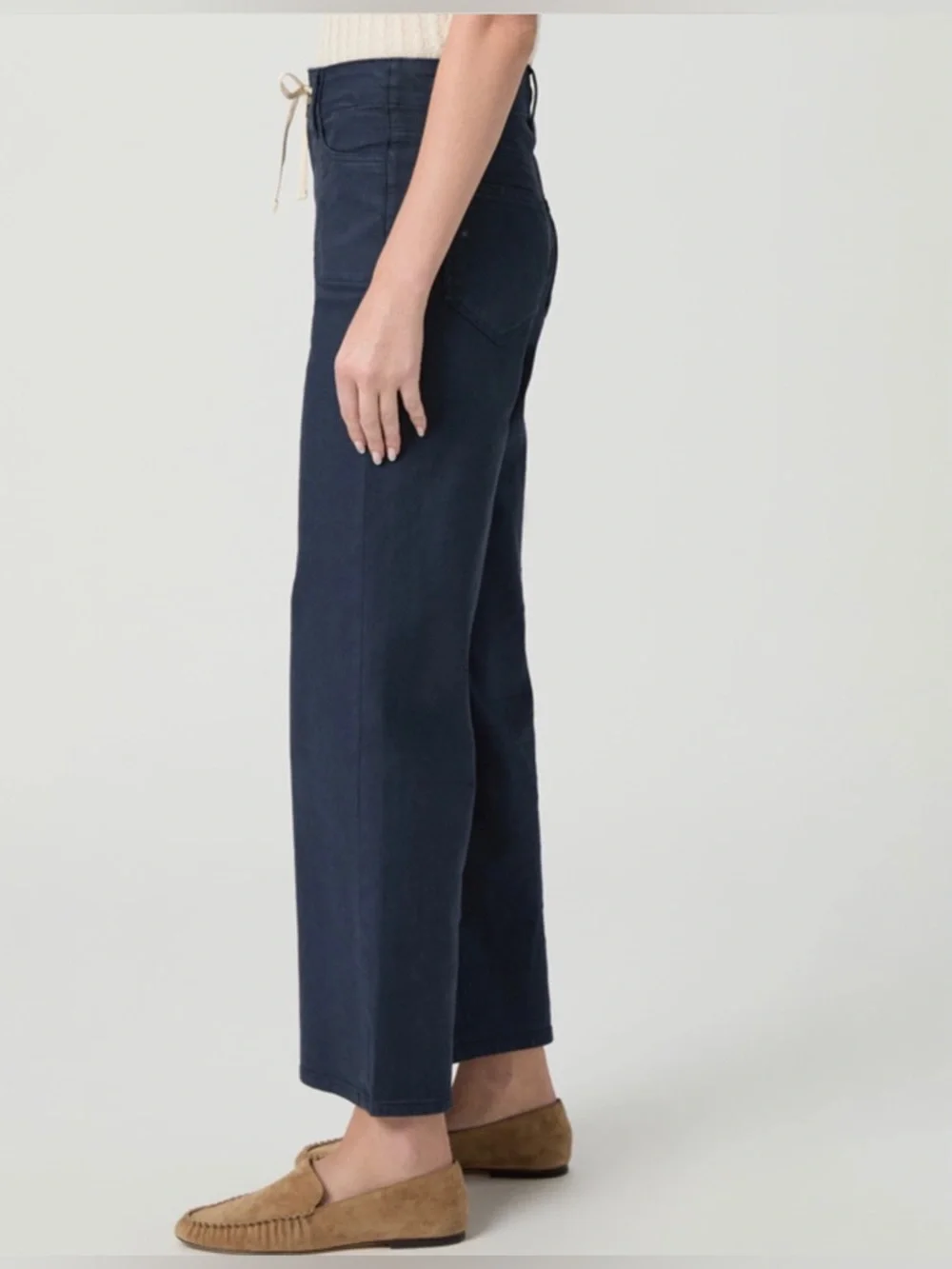 Paige Ari Wide Leg Drawstring Relaxed Pants - Picture 3 of 15